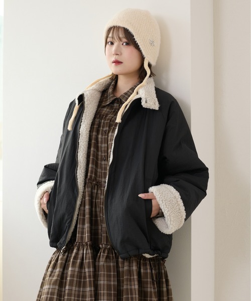 kutir（クティール） ブルゾン アウター 「2サイズ展開」リバーシブル