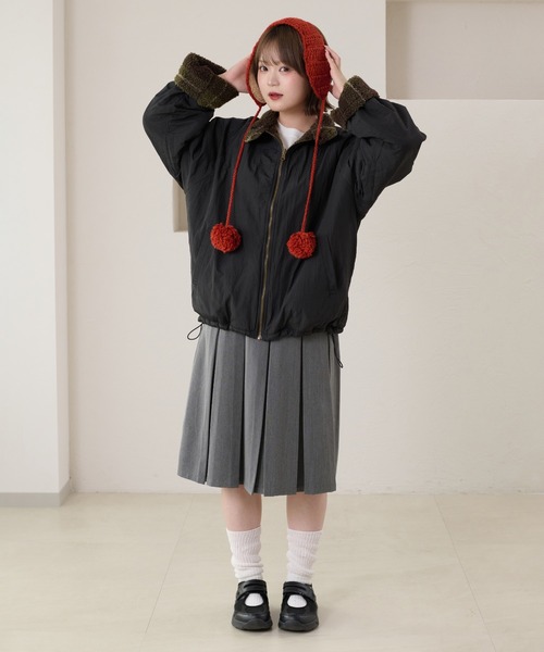 kutir（クティール） ブルゾン アウター 「2サイズ展開」リバーシブル