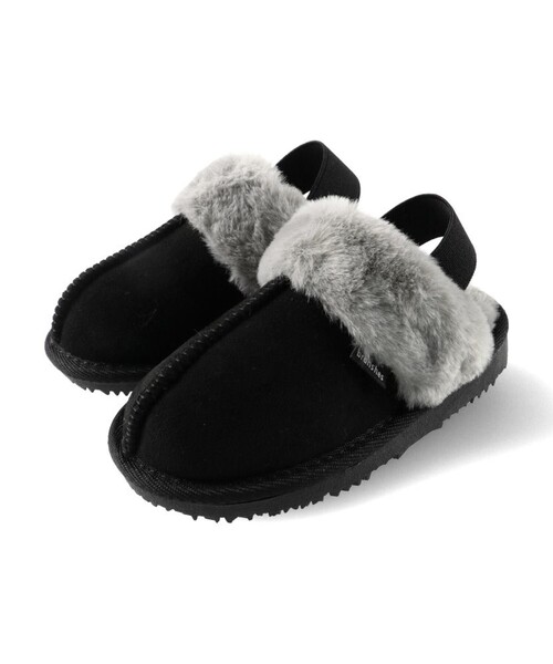 branshes（ブランシェス） ブーツ フェイクムートン×ファーサボ