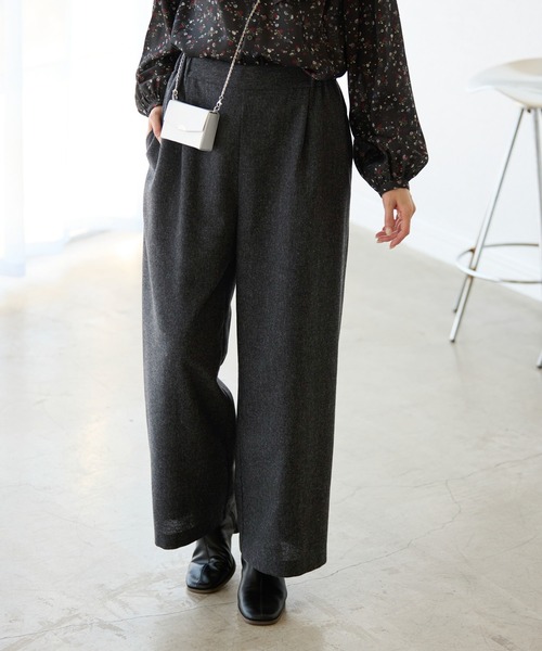 ROPE' PICNIC パンツ 「3サイズ展開」きれいめイージーワイド