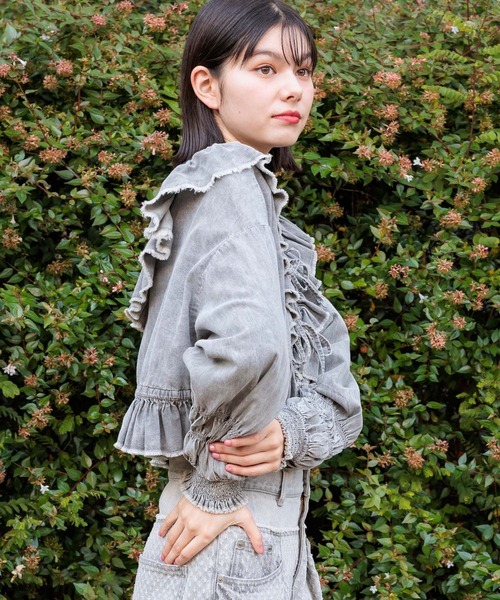 niko and… ブラウス シャツ 「NKJ 2025SS」FRILL BOLERO BLOUSE