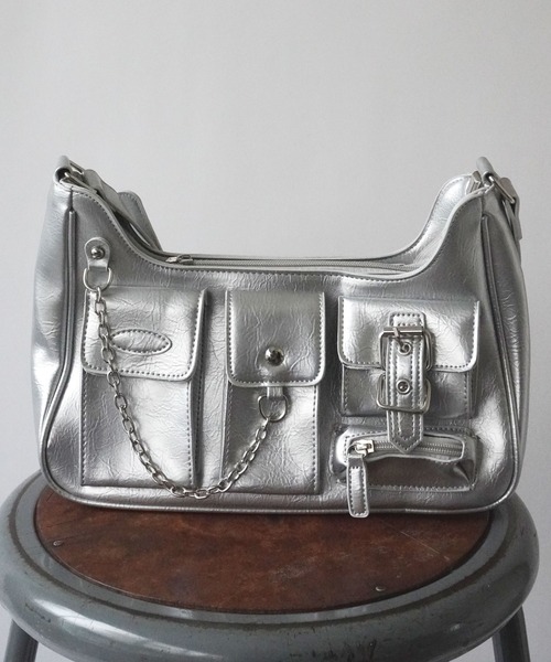 Port（ポート） ショルダーバッグ バッグ 「 」 チェーン デザイン