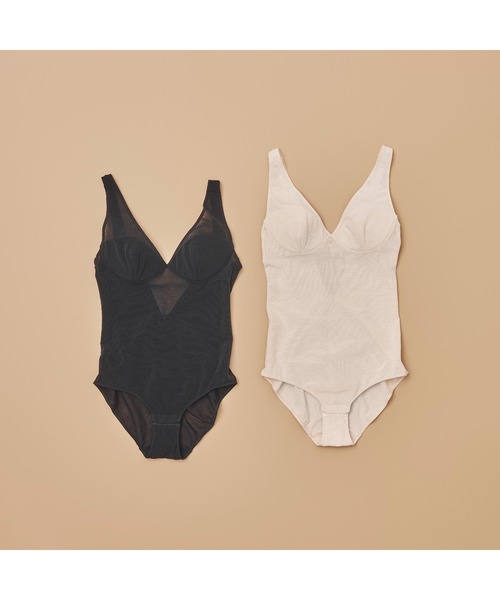 ドゥーズィエムクラスLANGELIQUE/ランジェリーク】 BODY SUITS LANGELIQUE（ランジェリーク） ミュゼット ボディスーツ : ZOZOTOWN