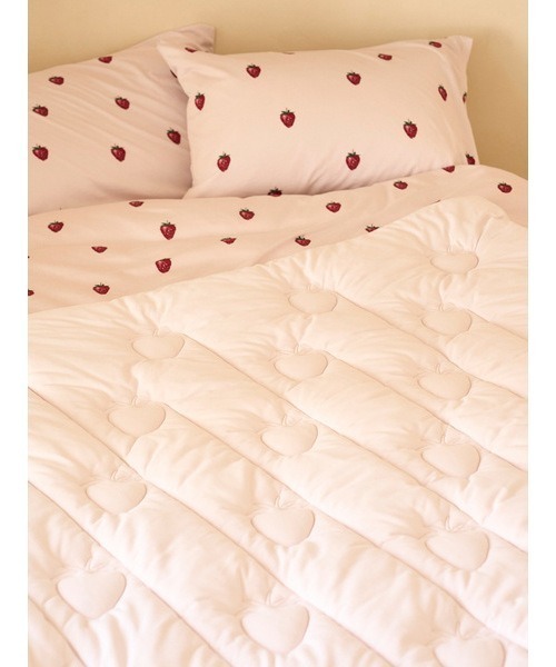 gelato pique Sleep ベッド 寝具 「Sleep」ストロベリー柄 キルト