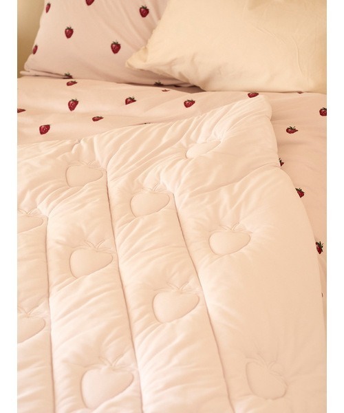 gelato pique Sleep ベッド 寝具 「Sleep」ストロベリー柄 キルト