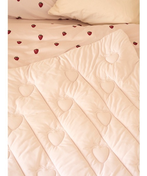 gelato pique Sleep ベッド 寝具 「Sleep」ストロベリー柄 キルト