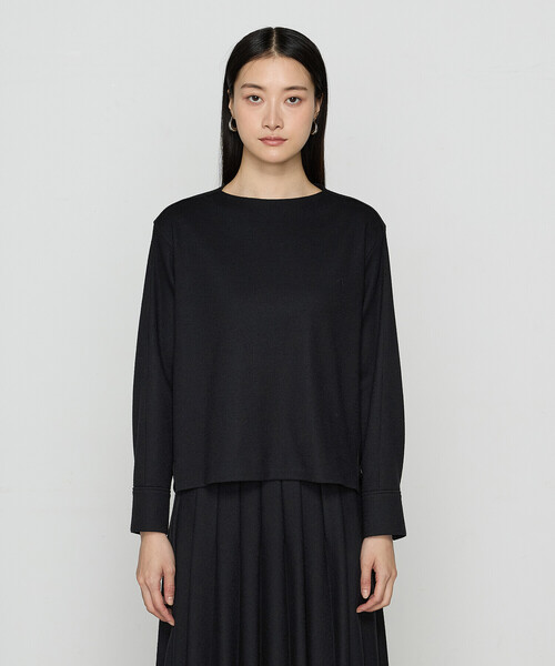 レディースウェア keico K.T KIYOKO TAKASE（K.T キヨコ タカセ） tシャツ 「2WAY」ウール
