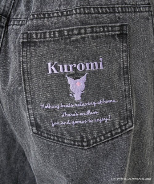 Lalita キャラクター刺繍 デニムパンツ新品。XXS。 linm01454_0.jpg