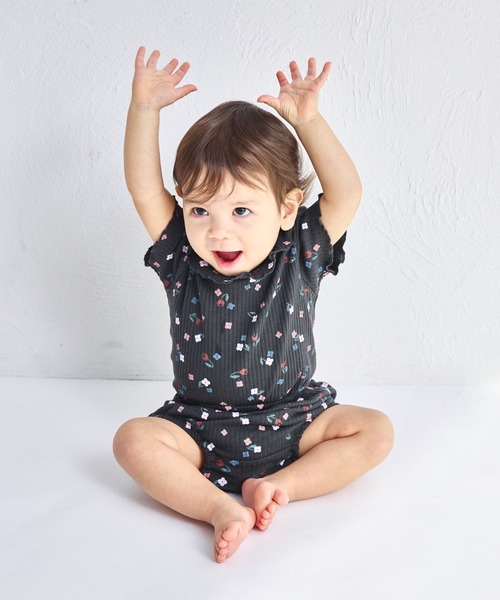 pairmanon（ペアマノン） ベビー服 ロンパース 「リンクコーデ」「リブ