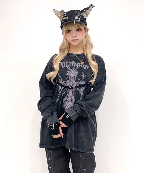Diable baiser（ディアブルベーゼ） キャップ 帽子 レディース ピアス