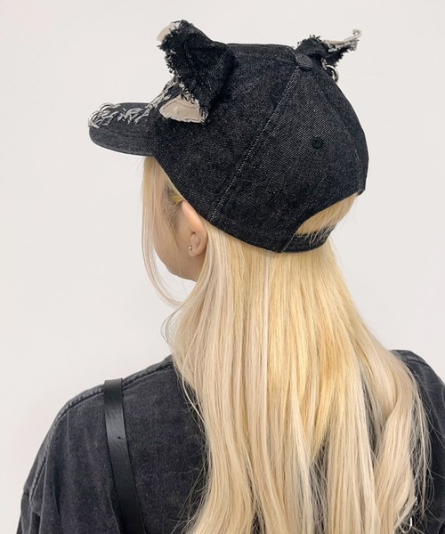 Diable baiser（ディアブルベーゼ） キャップ 帽子 レディース ピアス