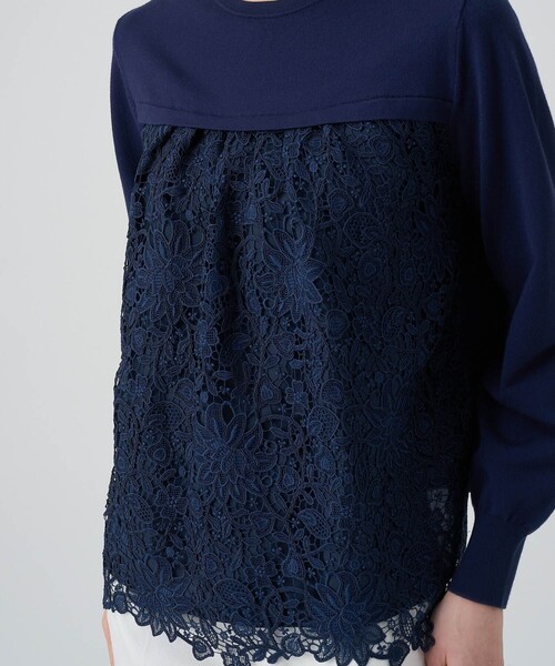 ANAYI（アナイ） カーディガン バックレース2WAY カーディガン