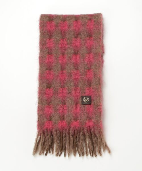 MANTAS EZCARAY（マンタスエスカライ） チェック柄マフラー FREE