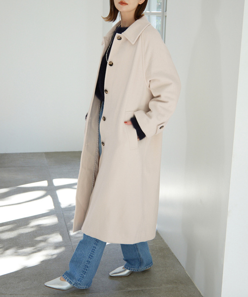 SLOBE IENA（スローブイエナ） ステンカラーコート 38 グレー