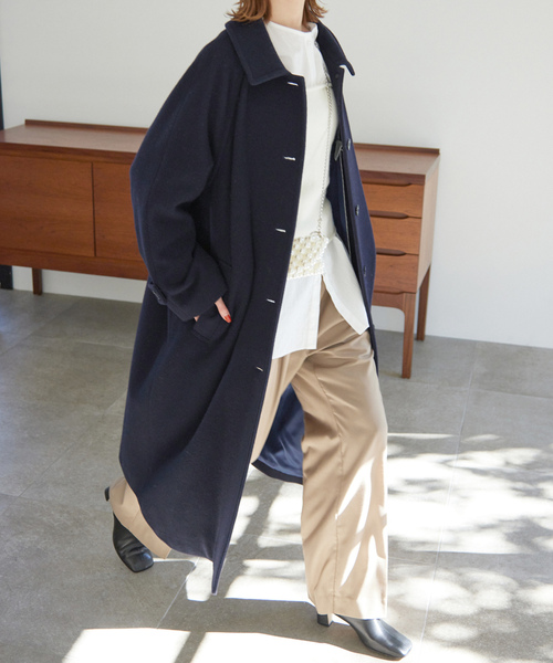 SLOBE IENA（スローブイエナ） ステンカラーコート 38 グレー