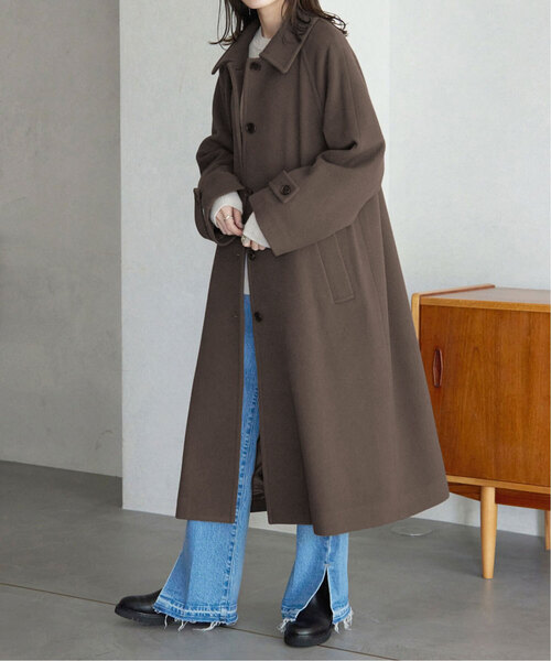 SLOBE IENA（スローブイエナ） ステンカラーコート 38 グレー