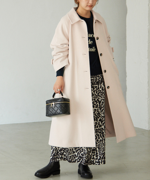 SLOBE IENA（スローブイエナ） ステンカラーコート 38 グレー