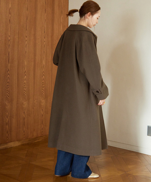 SLOBE IENA（スローブイエナ） ステンカラーコート 38 グレー