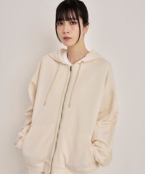 Nora Lily パーカー 「Nora Lily」Line Gathering Sleeve Full