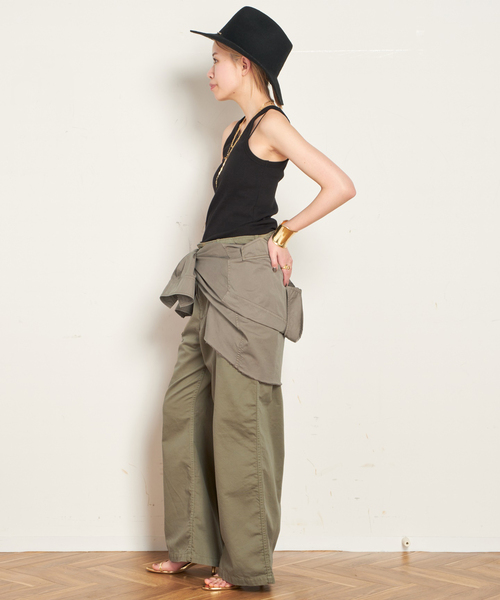 Deuxieme Classe ATTICK JOHNBULL ミリタリーパンツ Attick by johnbull パンツ 「Attick Johnbull/アティック バイ
