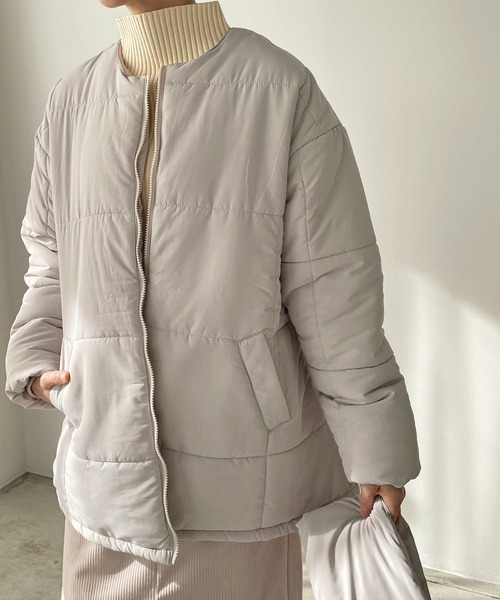 「210nouve」 ブルゾン FREE アイボリー レディース_画像6