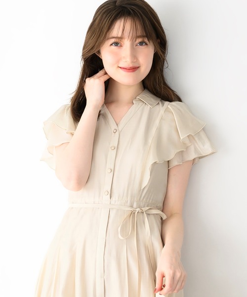 【milk】値下げ【ellie美品】2025春夏物　ワンピース ミッシュマッシュ MISCH MASCH 2025春夏新作 ポリデニム