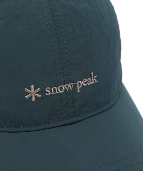 snow peak ユニセックス Taslan ボールキャップ 2colors snow peak キャップ 帽子 Snow Peak / Taslan Ball Cap ベース