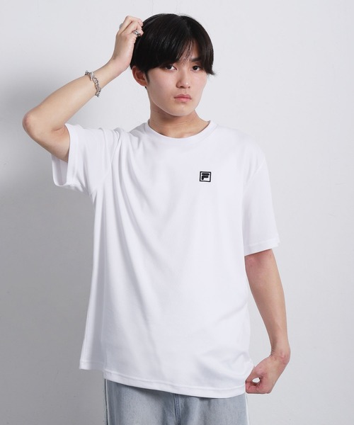 FILA 半袖Tシャツとスカートセット Lサイズ FILA（フィラ） tシャツ 半袖 DRY アソート 半袖 Tシャツ / バック