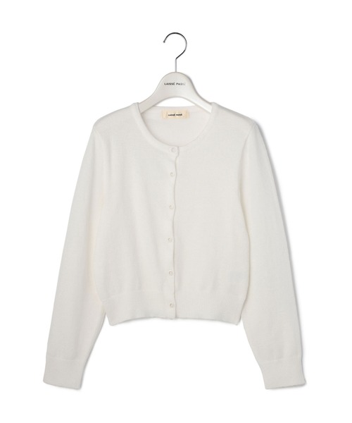LAISSE PASSE - レッセパッセ♡  ファーポンポンカーディガン LAISSE PASSE（レッセパッセ）の「ファーポンポンノーマル