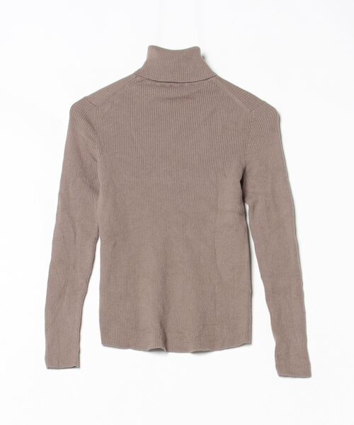 「theory luxe」 タートルネックニット 38 ブラウン レディース_画像2