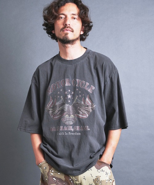 tシャツ 「SELECT」IR:”MOTOR CYCLE”PRINT TEE S/S メンズ レディース | Magine