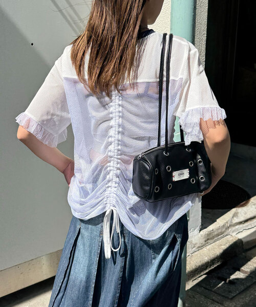 CIAOPANIC tシャツ メッシュナンバリングシャーリングTee