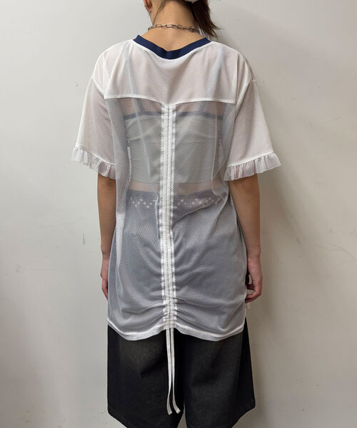 tシャツ メッシュナンバリングシャーリングTee レディース | CIAOPANIC | 12