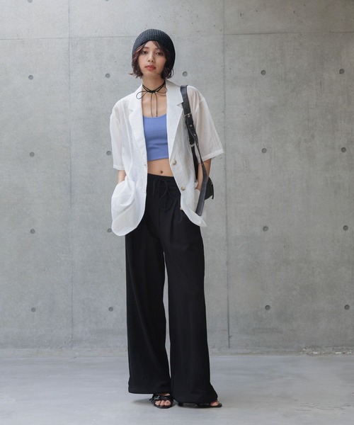PAGEBOY スウェットパンツ ジャージ タックスウェットパンツ