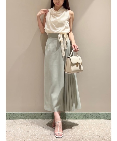 SNIDEL スカート プリーツロングスカート : ZOZOTOWN Yahoo!店