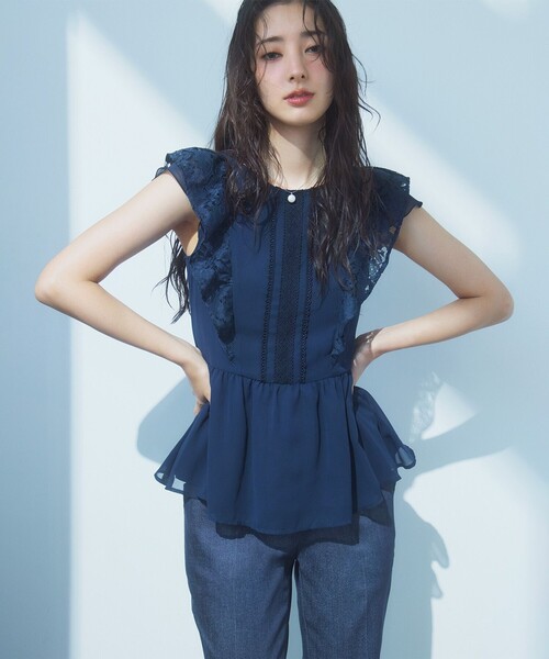 tシャツ DANCING LACE TOPS  トップス レディース