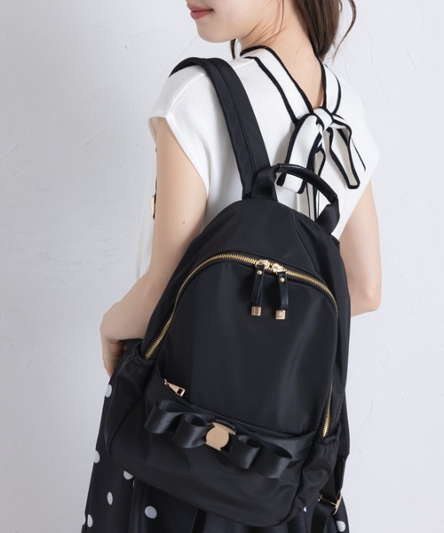 tocco closet（トッコ クローゼット） デイバック リュック 金具リボン