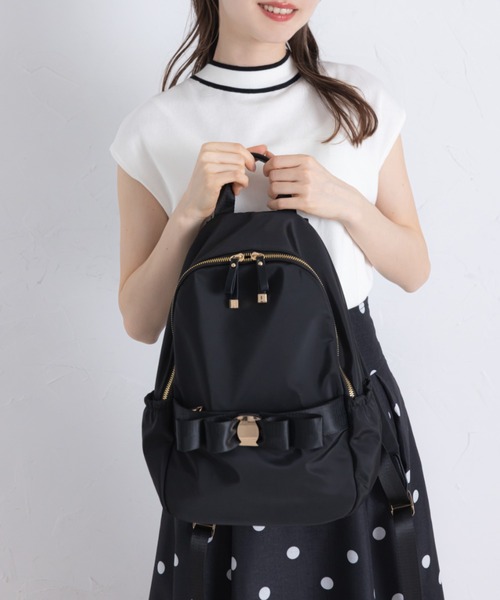 tocco closet（トッコ クローゼット） デイバック リュック 金具リボン