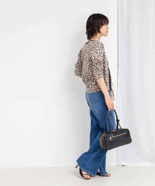 「Rie Miller」 ニットカーディガン 38 ネイビー レディース Rie Miller 「Rie Miller」 ニットカーディガン 38 ホワイト