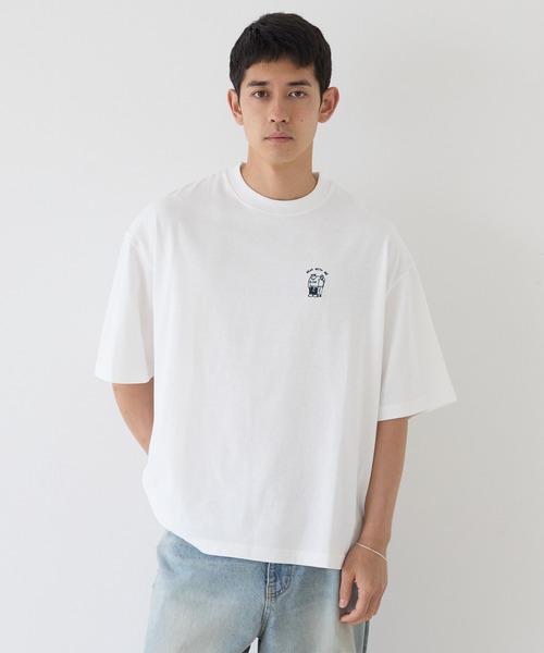 【off-white】 メンズ Tシャツ ワンポイント ロゴ 国内発送 ボーナスストア 誰でも+5% 8/15 0:00〜8/18 23:59】 オフ