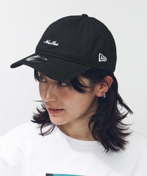 NEW ERA（ニューエラ） キャップ 帽子 920 WASHED MNLOGO BLK WHI 25J