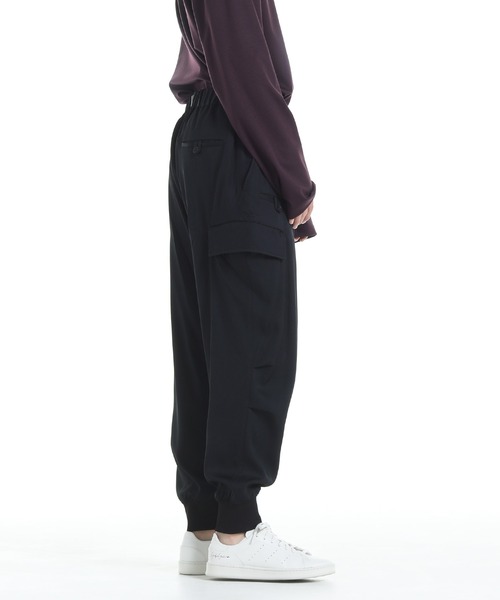 Y-3 カーゴパンツ RAYON TWILL CUFFED PANTS メンズ : ZOZOTOWN Yahoo