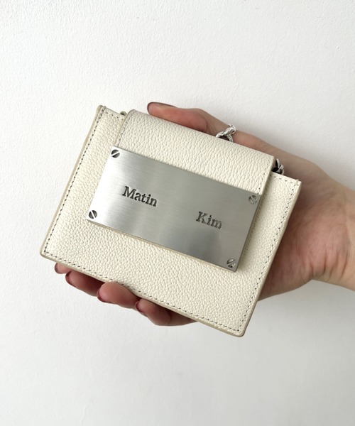 Matin Kim ACCORDION WALLET マーティンキム 財布 楽天市場】【正規品】 MATIN KIM ミニ財布 カード財布