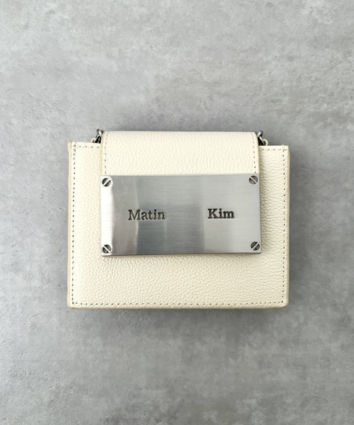 現地購入！Matin Kim ミニ財布・コンパクト財布 楽天市場】【正規品】 MATIN KIM ミニ財布 カード財布