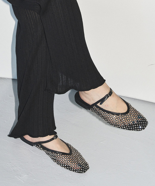 Le Talon GRISE（ル タロン グリーズ） シューズ GRISEビジューネット