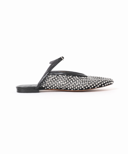 Le Talon GRISE シューズ GRISEビジューネットミュール