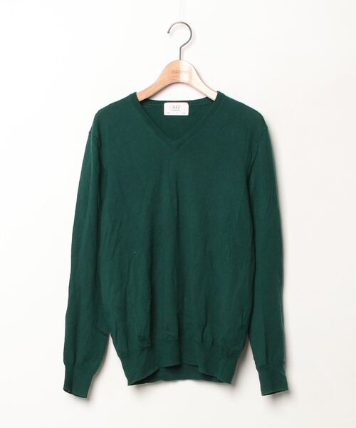 417 EDIFICE（フォーワンセブンエディフィス） Vネックニット MEDIUM
