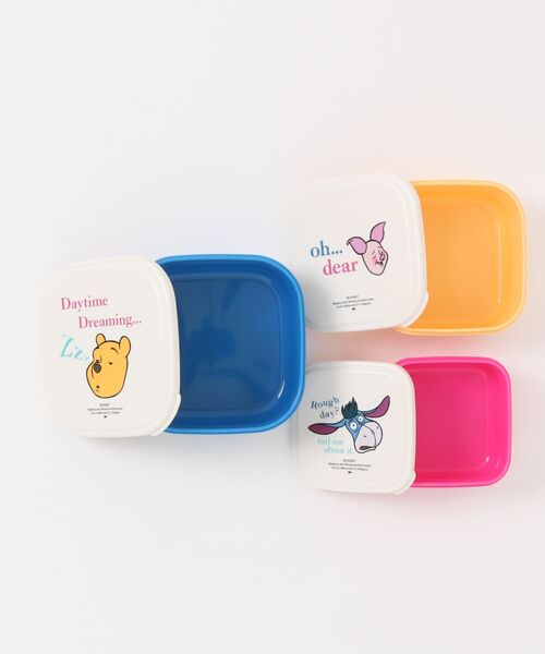 弁当箱 「DISNEY/ディズニー」くまのプーさん SEALED LUNCH BOX SET 3P/ランチボックス シール容器 3個セット POOH | Disney | 10