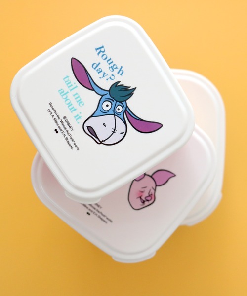 弁当箱 「DISNEY/ディズニー」くまのプーさん SEALED LUNCH BOX SET 3P/ランチボックス シール容器 3個セット POOH | Disney