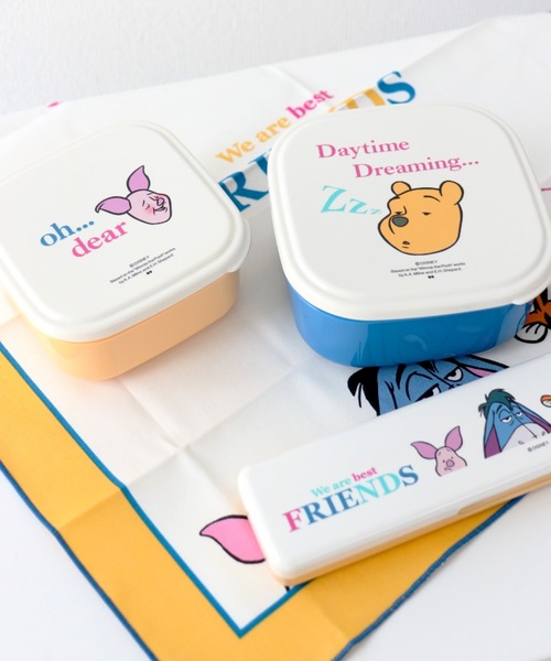 弁当箱 「DISNEY/ディズニー」くまのプーさん SEALED LUNCH BOX SET 3P/ランチボックス シール容器 3個セット POOH | Disney | 08